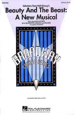 BEAUTY AND THE BEAST NEW MUSICAL MEDLEY SATB