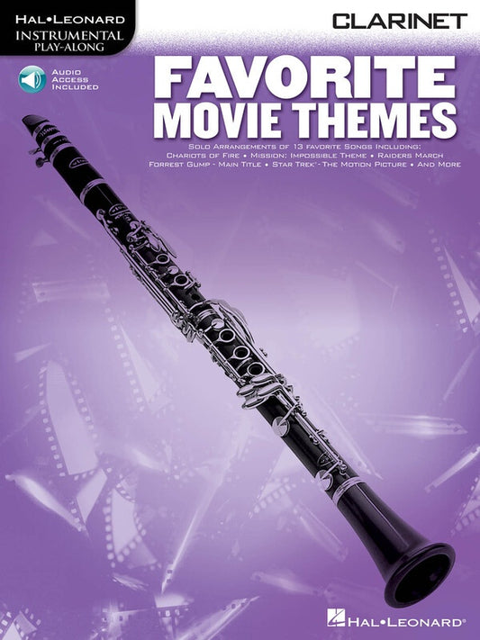 FAVORITE MOVIE THEMES FOR CLARINET BK/OLA