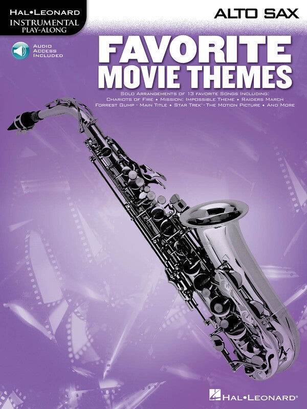 FAVORITE MOVIE THEMES ALTO SAX BK/OLA