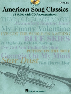 AMERICAN SONG CLASSICS BK/CD TRUMPET