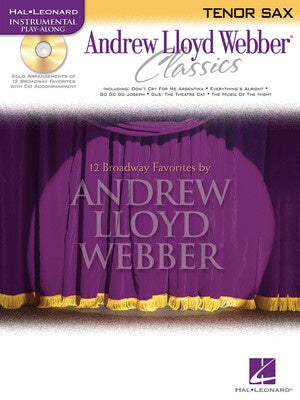ANDREW LLOYD WEBBER CLASSICS TENOR SAX BK/CD