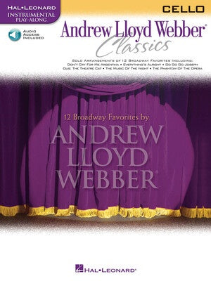 ANDREW LLOYD WEBBER CLASSICS CELLO BK/CD