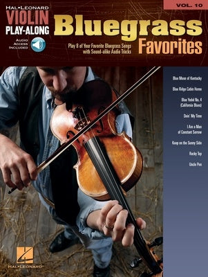 BLUEGRASS FAVORITES VIOLIN PLAY ALONG BK/CD V10