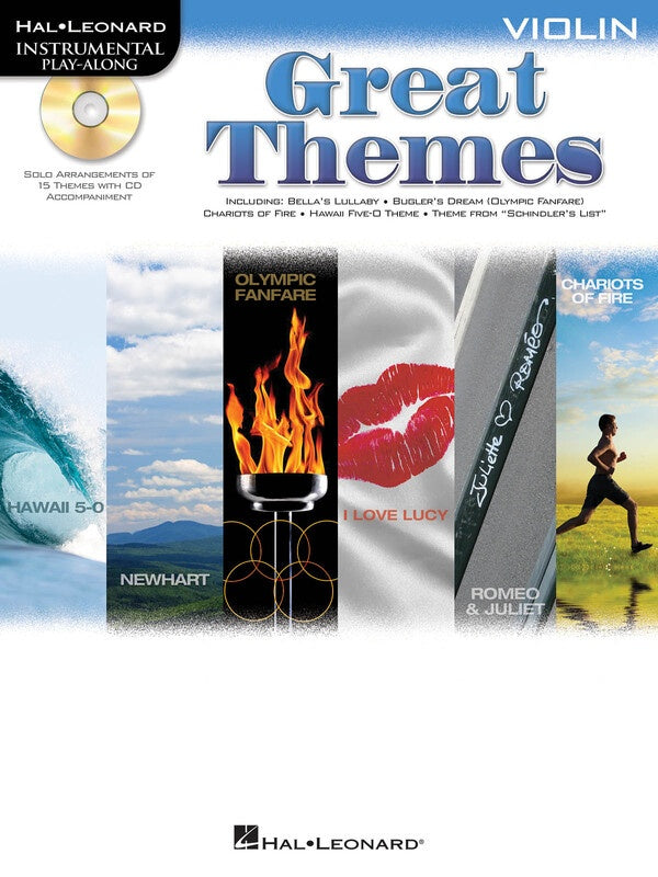 GREAT THEMES BK/CD VIOLIN