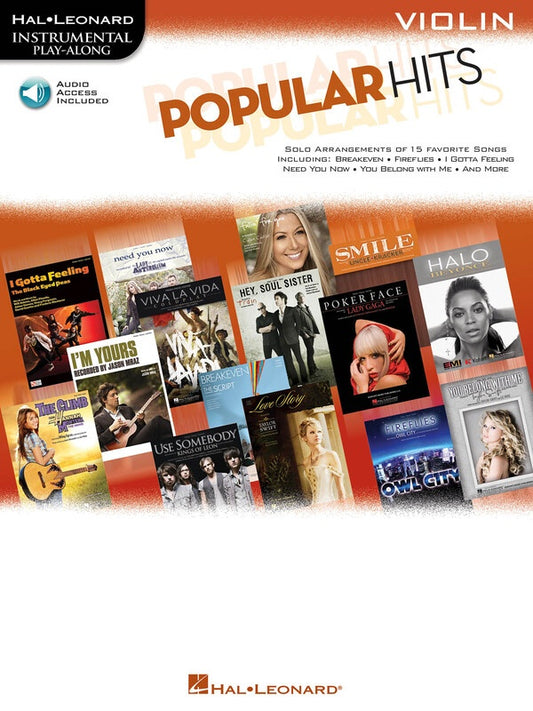 POPULAR HITS VIOLIN BK/OLA