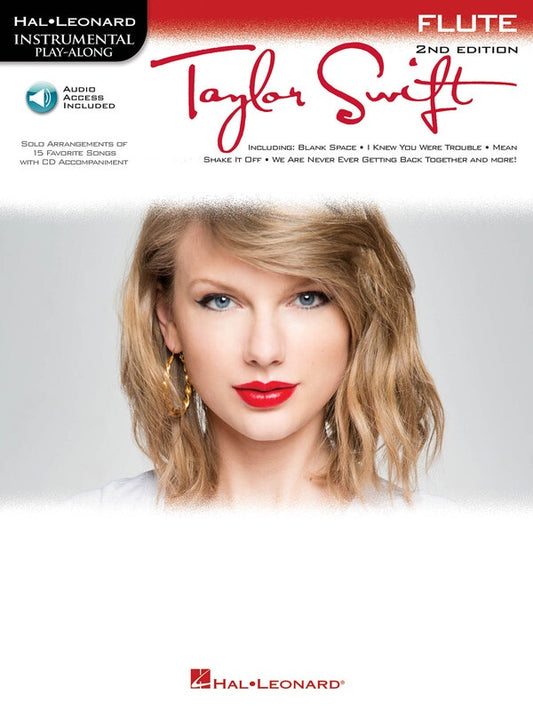 TAYLOR SWIFT FLUTE PLAYALONG 2ND ED BK/OLA