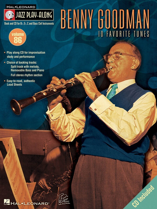 BENNY GOODMAN JAZZ PLAYALONG V86 BK/CD