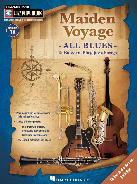 MAIDEN VOYAGE ALL BLUES JAZZ PLAY ALONG V1A BK/OLA