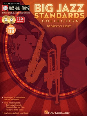 BIG JAZZ STANDARDS COLL JAZZ PLAY ALONG V118