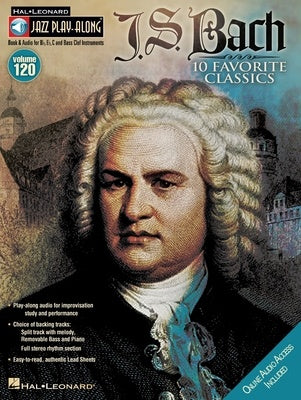 BACH JAZZ PLAY ALONG BK/CD V120