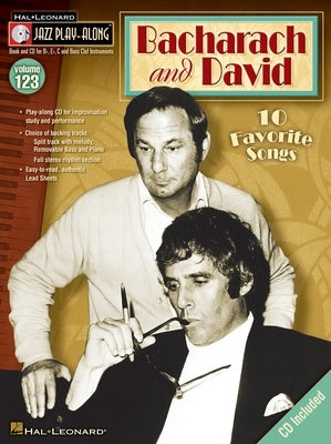 BACHARACH & DAVID JAZZ PLAYALONG V123 BK/CD