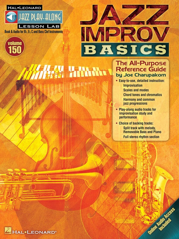 JAZZ IMPROV BASICS JAZZ PLAYALONG V150 BK/OLA