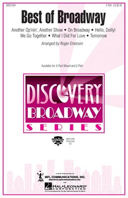 BEST OF BROADWAY (MEDLEY) 2-PART