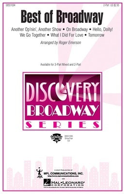 BEST OF BROADWAY(MEDLEY) SHTX CD
