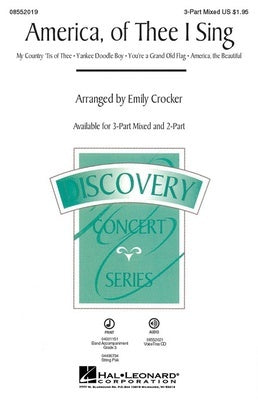 AMERICA OF THEE I SING 2 PT