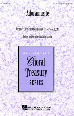 ADORAMUS TE SATB ACAP ARR LEAVITT
