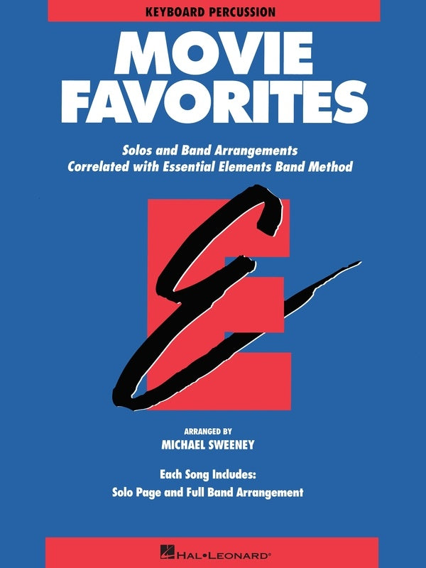 ESSENTIAL ELEMENTS MOVIE FAVORITES KEYBOARD PERCUSSION