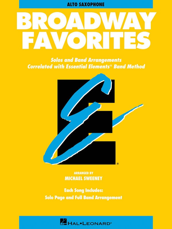 BROADWAY FAVORITES EE ALTO SAX