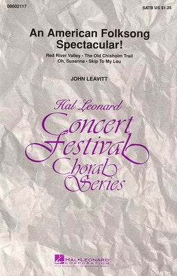 AMERICAN FOLKSONG SPECTACULAR SATB ARR LEAVITT