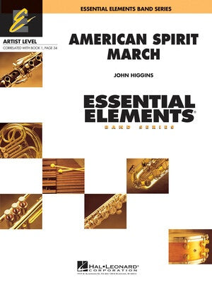AMERICAN SPIRIT MARCH EE ARTIST CB1 SC/PTS