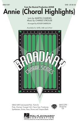 ANNIE (CHORAL HIGHLIGHTS) SAB