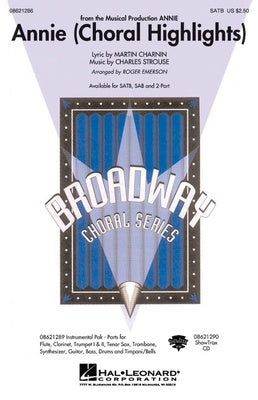 ANNIE (CHORAL HIGHLIGHTS) SHTXCD