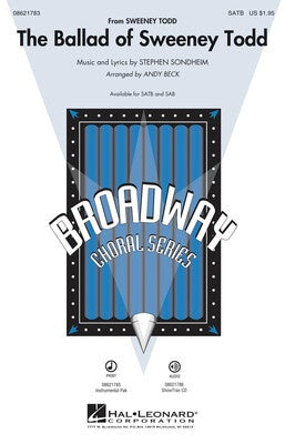 BALLAD OF SWEENEY TODD SATB