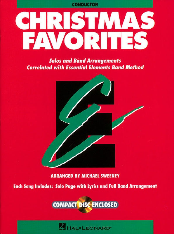 ESSENTIAL ELEMENTS CHRISTMAS FAVORITES CONDUCTOR/CD