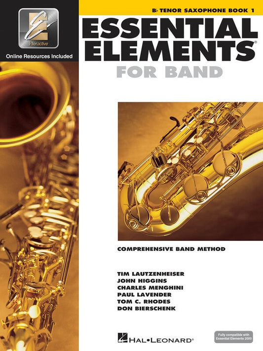 ESSENTIAL ELEMENTS FOR BAND BK1 TENOR SAX EEI