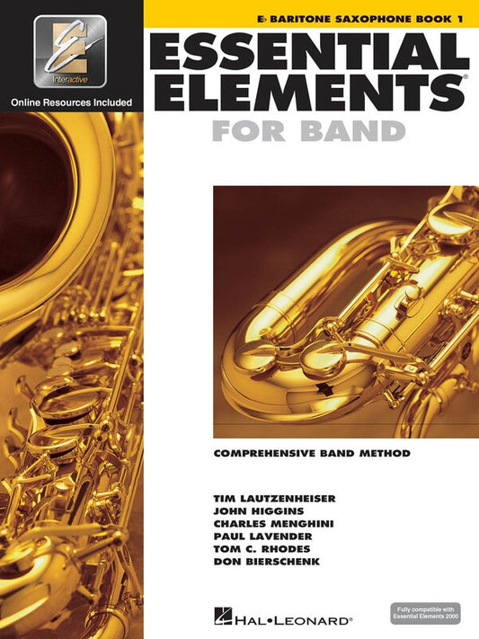 ESSENTIAL ELEMENTS FOR BAND BK1 BARITONE SAX EEI