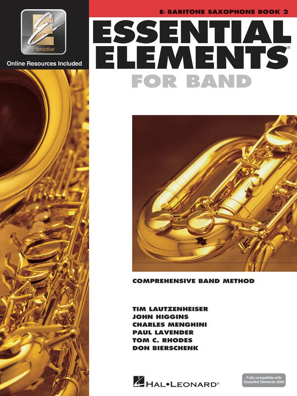 ESSENTIAL ELEMENTS FOR BAND BK2 BARITONE SAX EEI