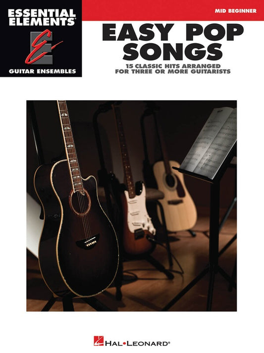 EASY POP SONGS EE GUITAR ENSEMBLE MID BEGINNER