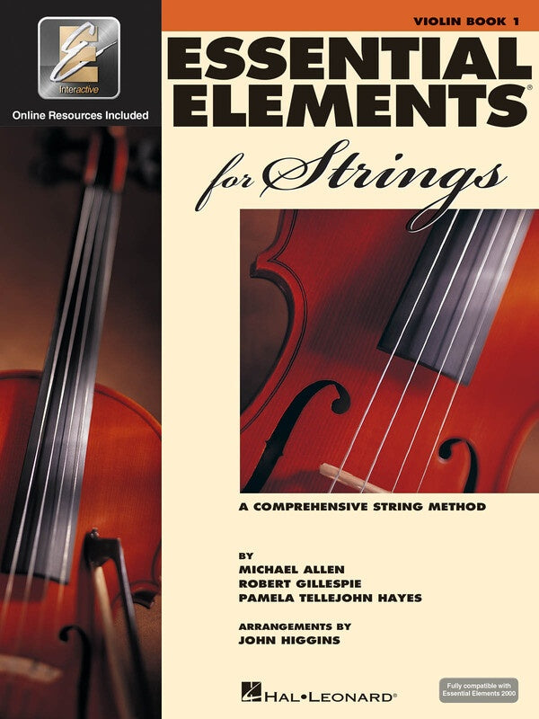 ESSENTIAL ELEMENTS FOR STRINGS BK1 VIOLIN EEI