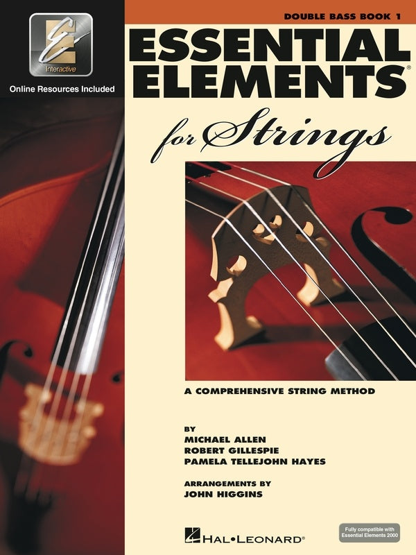 ESSENTIAL ELEMENTS FOR STRINGS BK1 DOUBLE BASS EEI