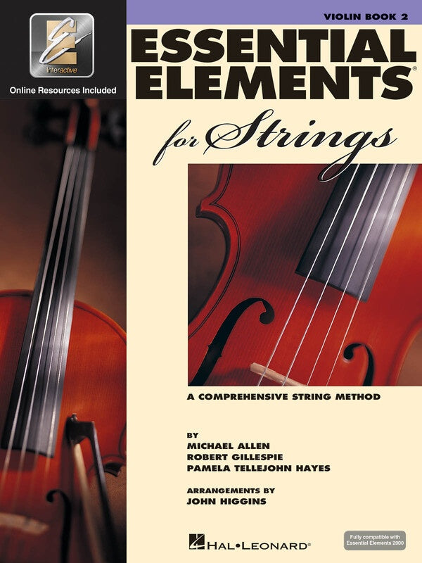 ESSENTIAL ELEMENTS FOR STRINGS BK2 VIOLIN EEI