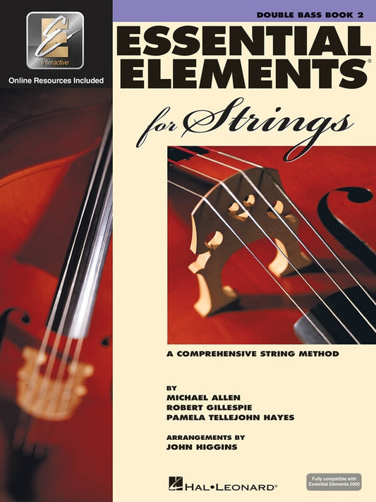 ESSENTIAL ELEMENTS FOR STRINGS BK2 DOUBLE BASS EEI