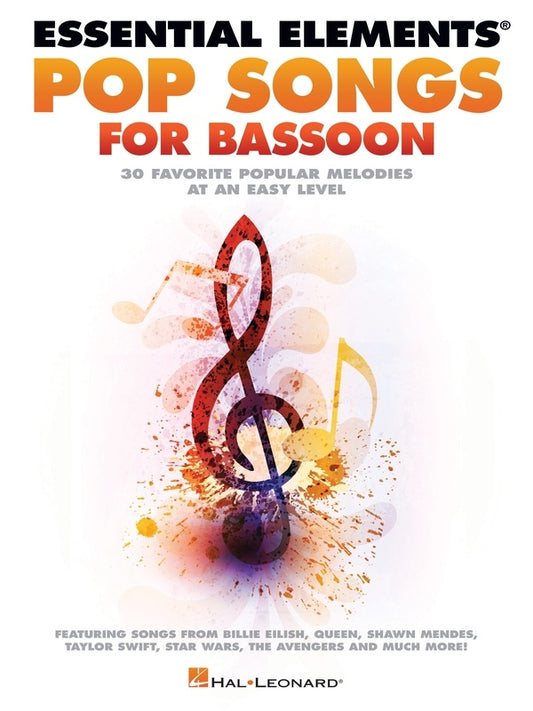 ESSENTIAL ELEMENTS POP SONGS FOR BASSOON