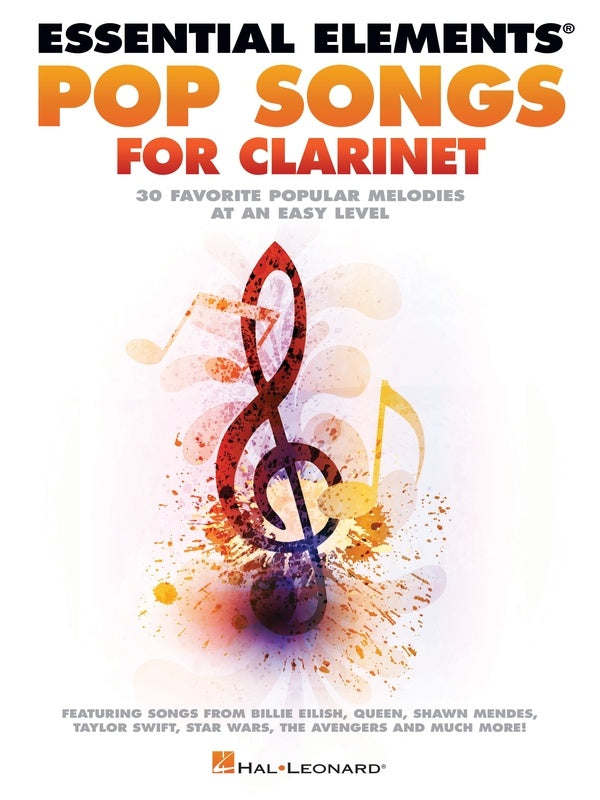 ESSENTIAL ELEMENTS POP SONGS FOR CLARINET