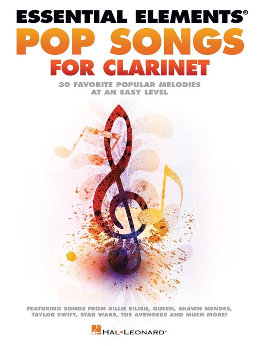 ESSENTIAL ELEMENTS POP SONGS FOR CLARINET