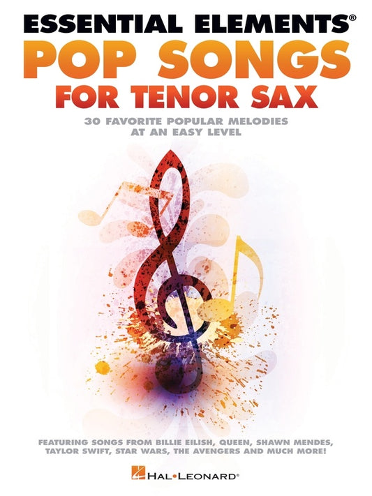 ESSENTIAL ELEMENTS POP SONGS FOR TENOR SAX