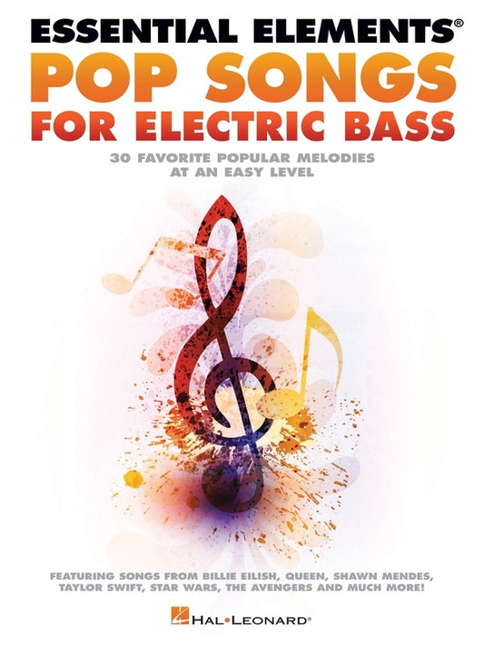 ESSENTIAL ELEMENTS POP SONGS FOR ELECTRIC BASS