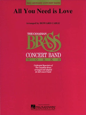 ALL YOU NEED IS LOVE CB CANADIAN BRASS