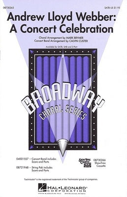 ANDREW LLOYD WEBBER CONCERT CELEBRATION CD