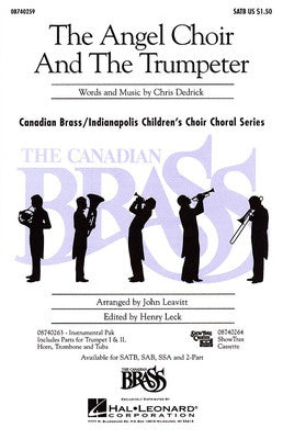ANGEL CHOIR AND THE TRUMPETER SATB ARR LEAVITT