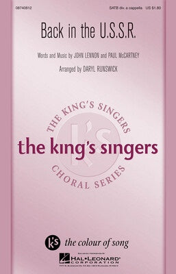 BACK IN THE USSR SATB A CAPPELLA ARR RUNSWICK