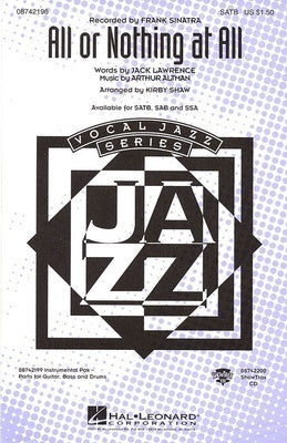 ALL OR NOTHING AT ALL GTR/BASS/DRUM