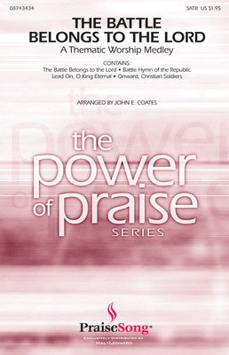 BATTLE BELONGS TO THE LORD SATB