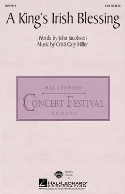 A KINGS IRISH BLESSING SATB