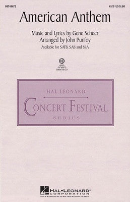 AMERICAN ANTHEM SATB