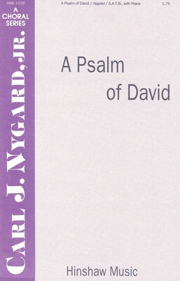 A PSALM OF DAVID SATB/PIANO (POD)